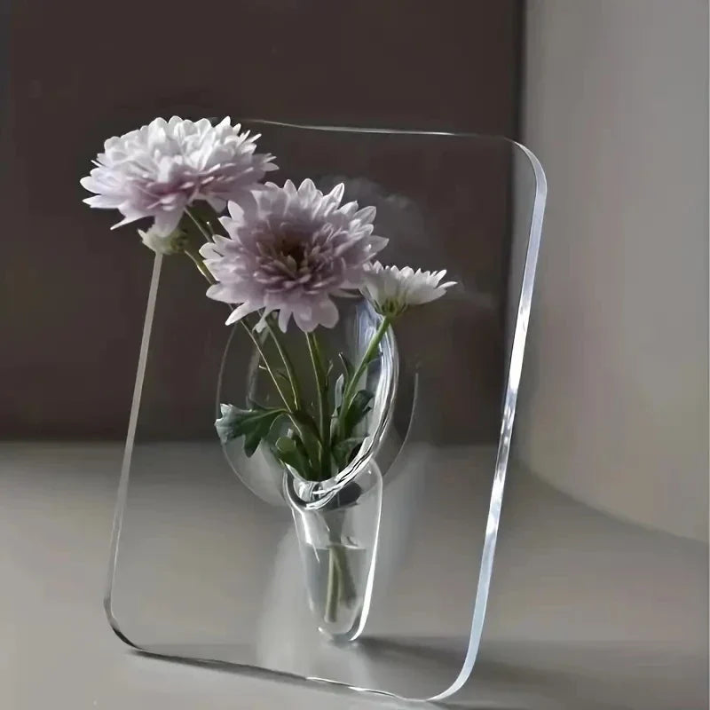 Moderne Ingebouwde Vaas voor Bloemen Met Strak Ontwerp 3