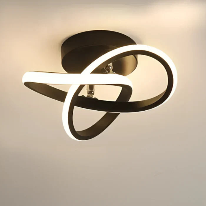 Moderne LED Plafondlamp Dubbel Ringdesign voor Slaapkamer en Woonruimte 7