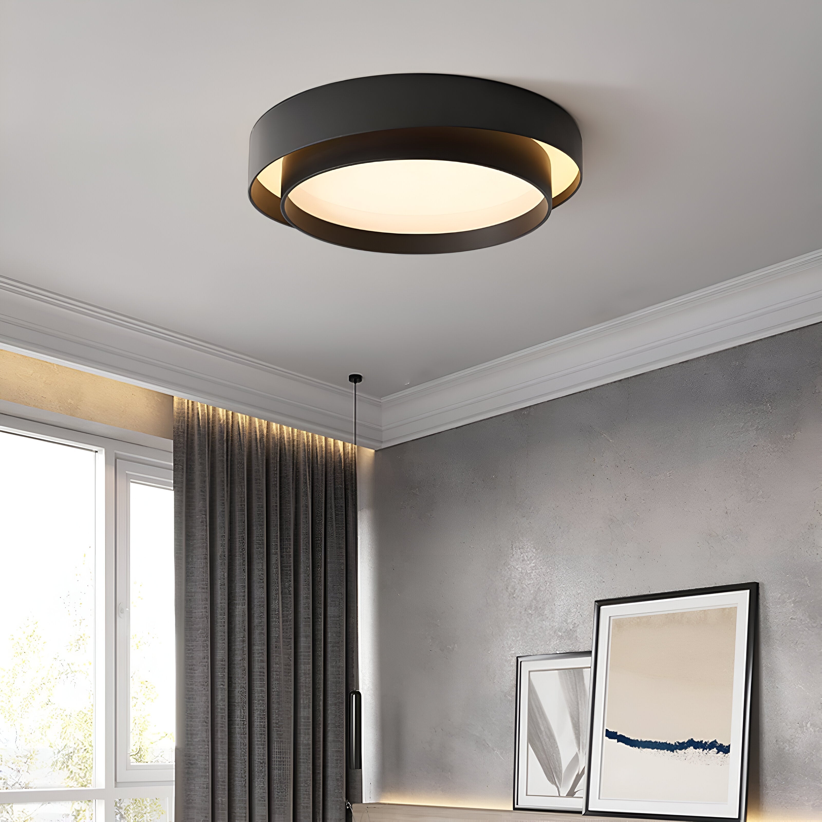 Moderne LED Plafondlamp Ringvormig 8