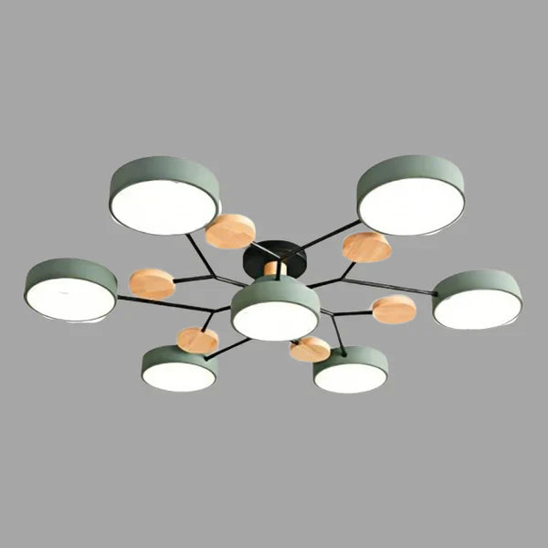 Moderne Plafondlamp Scandinavisch Ontwerp 0