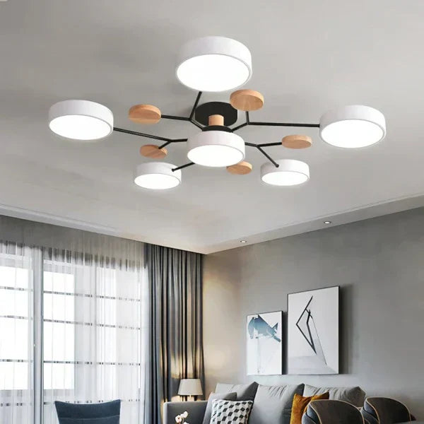 Moderne Plafondlamp Scandinavisch Ontwerp 7