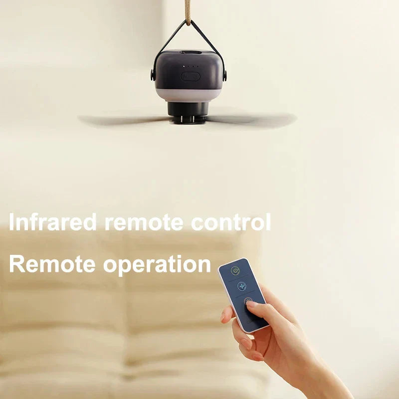 Moderne Plafondventilator met Lamp en Afstandsbediening voor Woonkamer en Slaapkamer 2