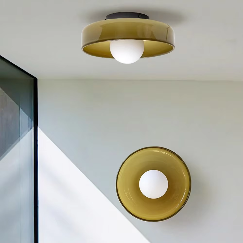 Moderne Ronde Plafondlamp AuraDisc LED voor Slaapkamer en Woonkamer 2
