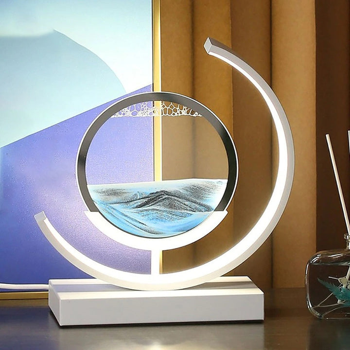 Moderne Tafellamp 3D Zandbak met Dynamische Verlichting 4