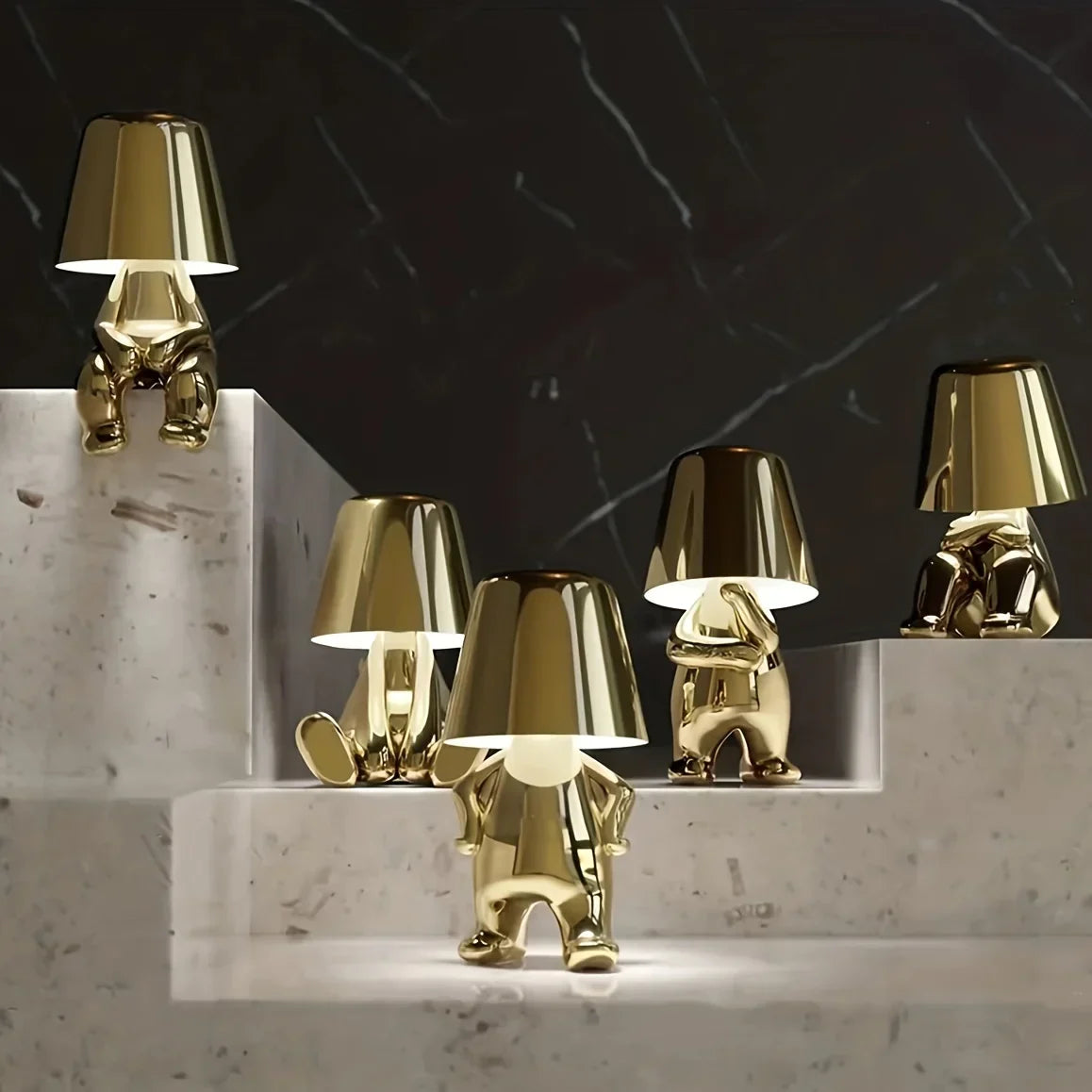 Moderne Tafellamp Sculptuurdesign voor Woonkamer en Slaapkamer 2