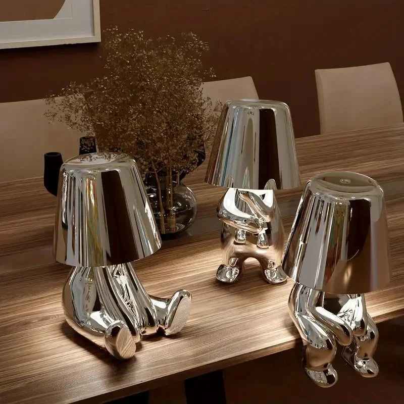 Moderne Tafellamp Sculptuurdesign voor Woonkamer en Slaapkamer 3