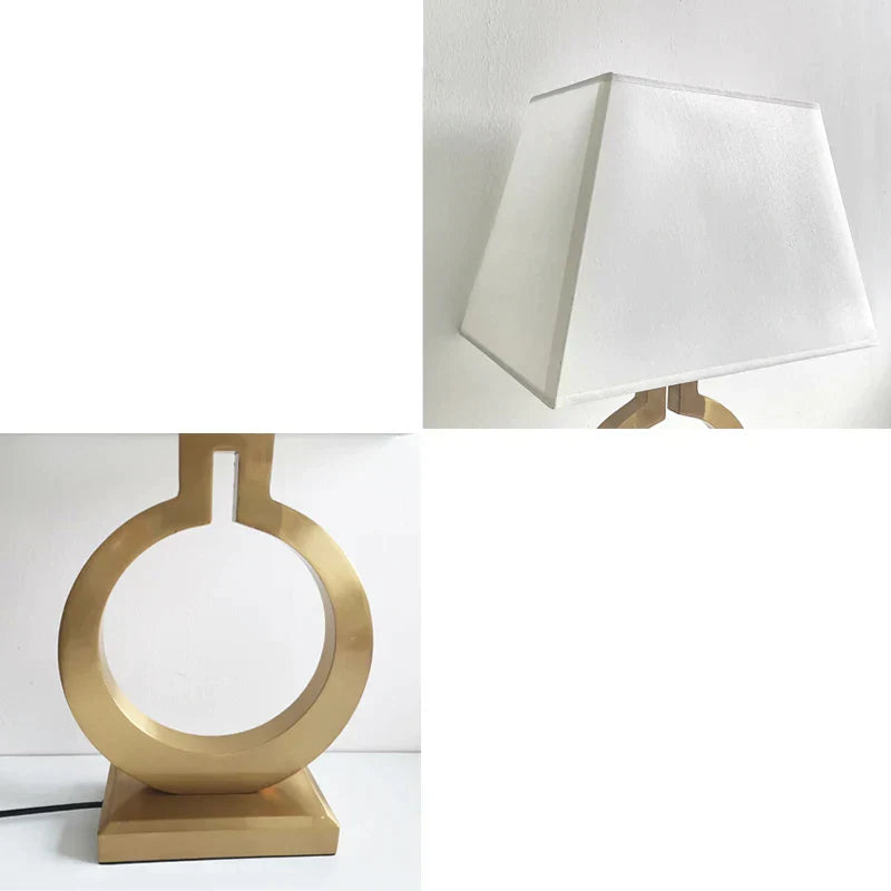 Moderne Tafellamp voor Woonkamer en Slaapkamer met Gouden Accenten 4
