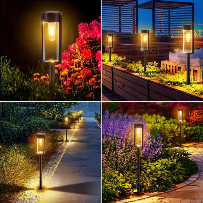 Moderne Tuinlampen Solar Voor Buiten Verlichting op Zonne-energie 5