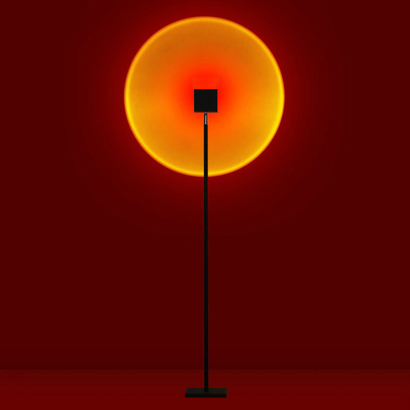 Moderne Vloerlamp met Kleurenprojector voor Woonkamer en Slaapkamer 0