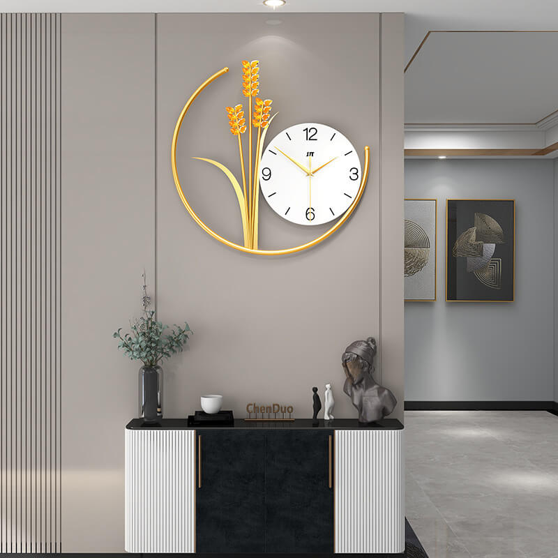 Moderne Wandklok Barley Design 0
