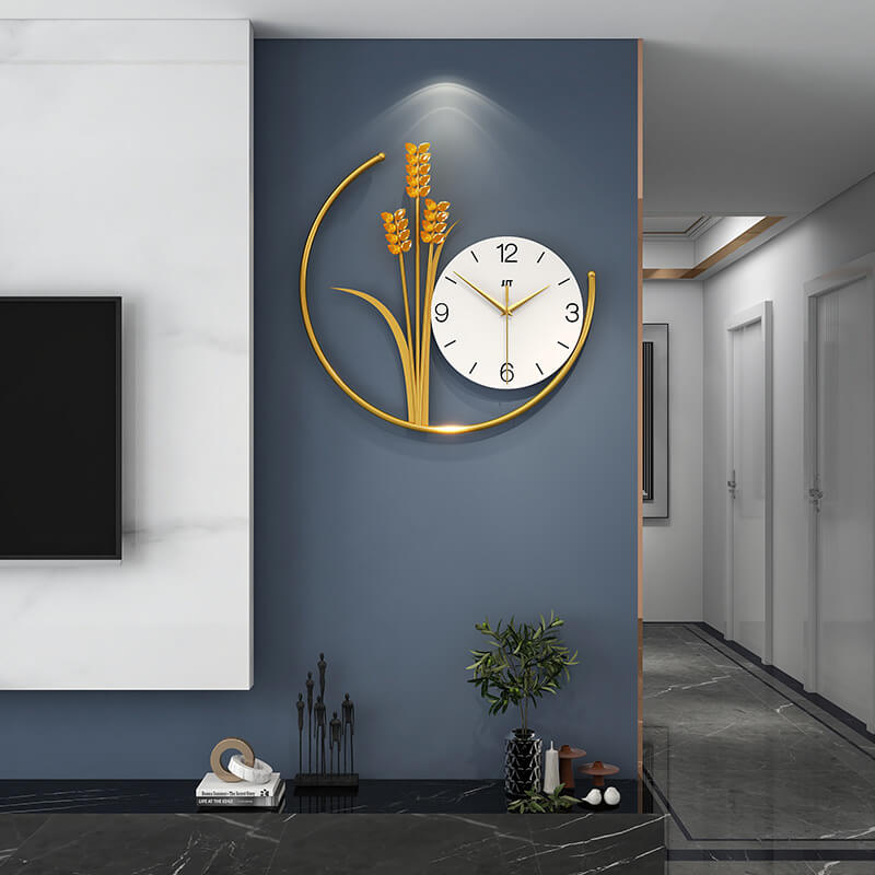 Moderne Wandklok Barley Design 2