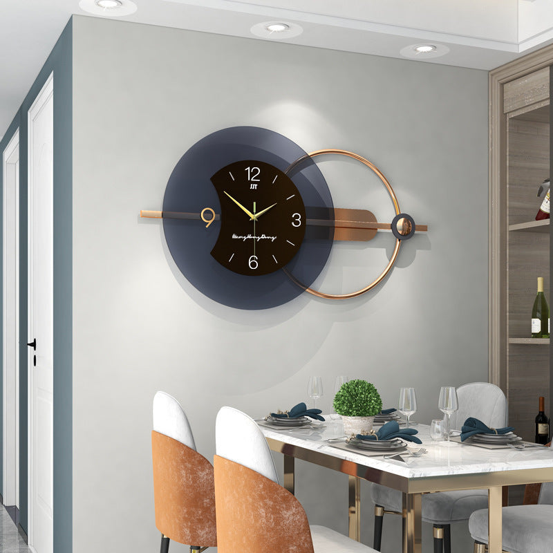 Moderne Wandklok Rond Minimalistisch Design voor Thuisinterieur 0