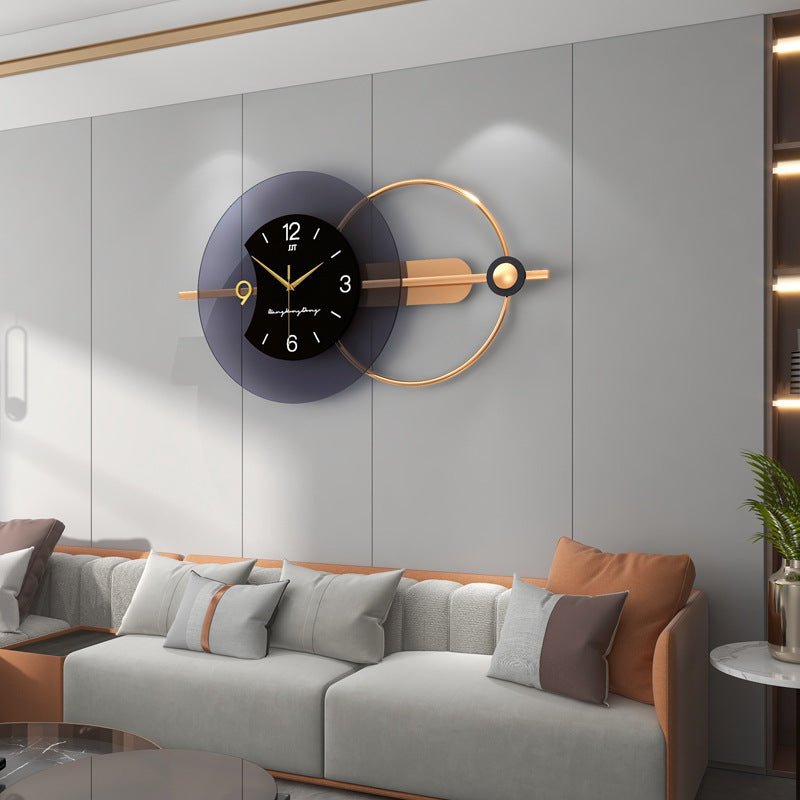 Moderne Wandklok Rond Minimalistisch Design voor Thuisinterieur 2