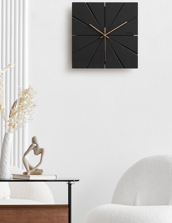 Moderne Wandklok met Minimalistisch Design 1