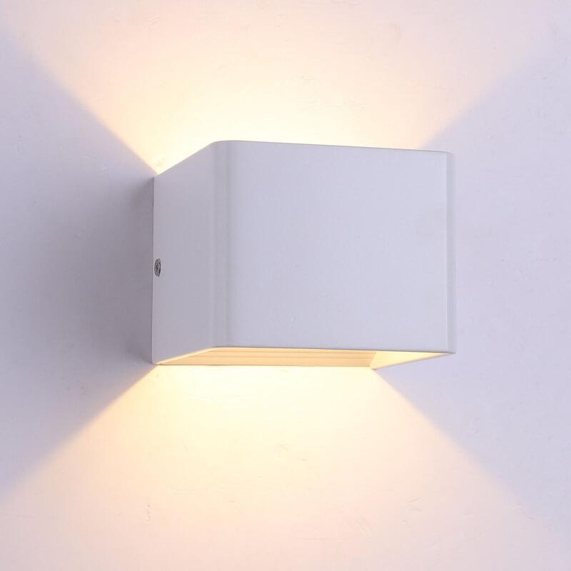 Moderne Wandlamp Mini Vierkant voor Woonkamer en Slaapkamer 0
