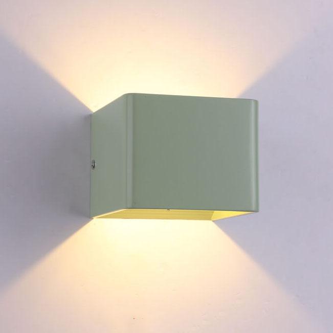 Moderne Wandlamp Mini Vierkant voor Woonkamer en Slaapkamer 4