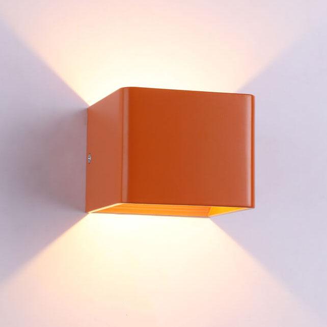 Moderne Wandlamp Mini Vierkant voor Woonkamer en Slaapkamer 5