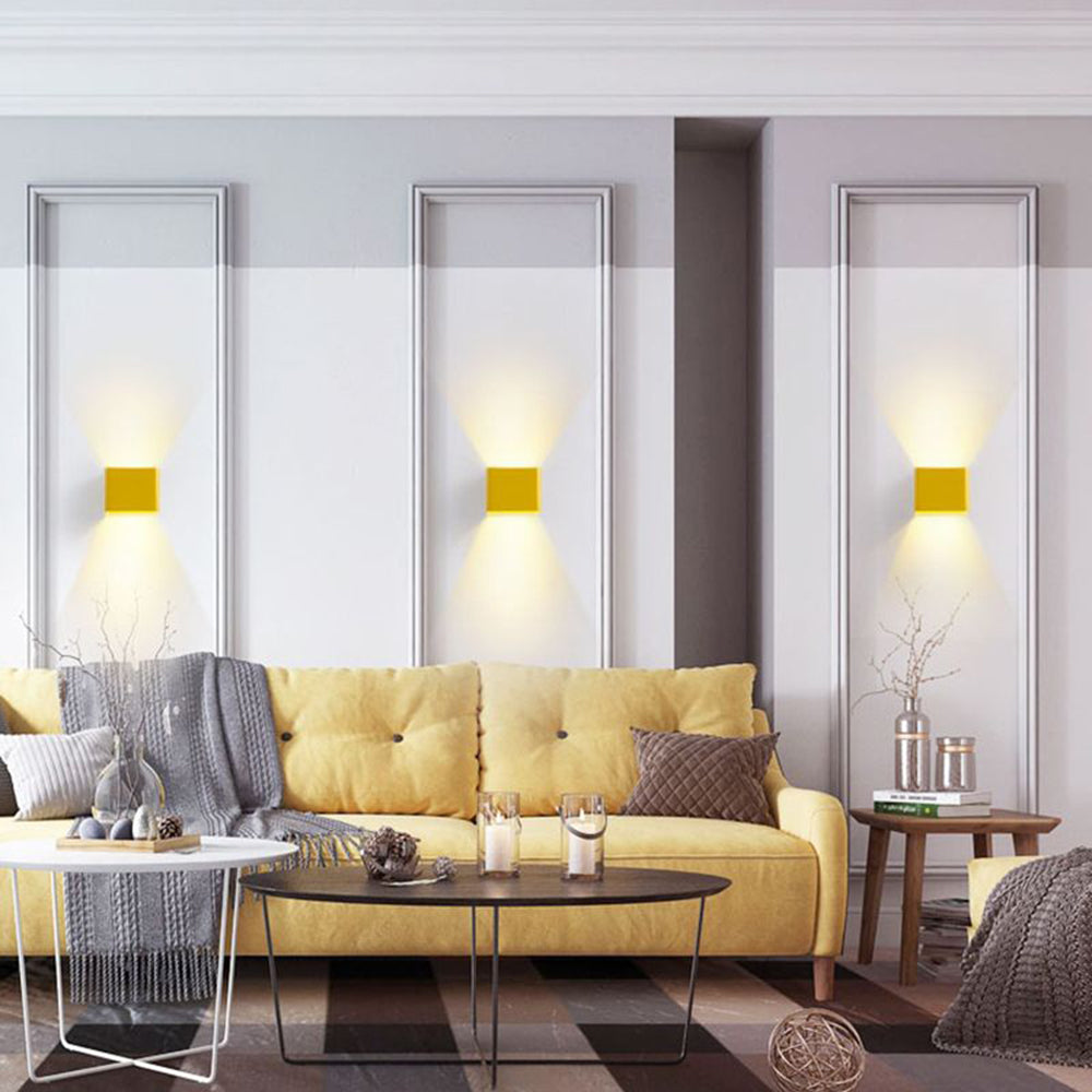 Moderne Wandlamp Vierkant voor Slaapkamer en Woonkamer Wandlampen Binnen 1