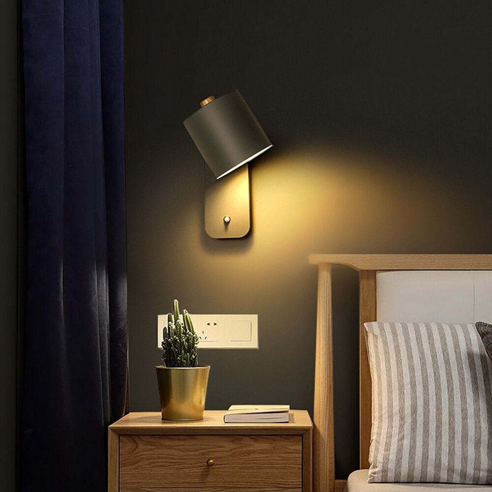 Moderne Wandlamp met Schakelaar voor Binnenverlichting 7