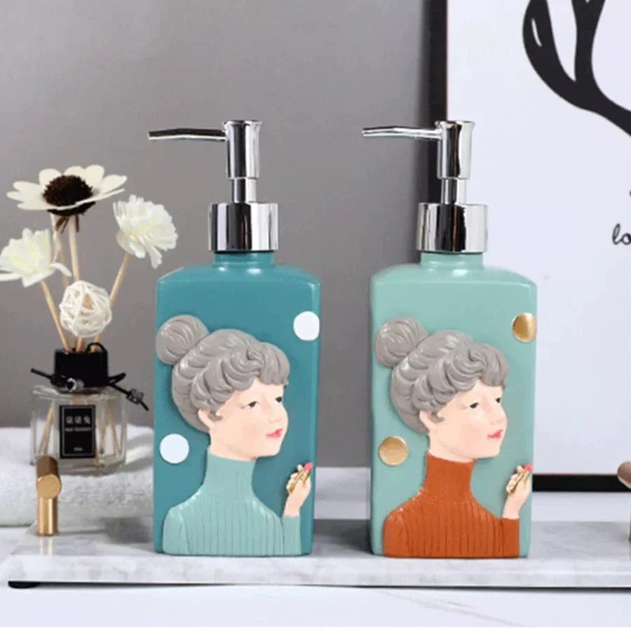 Moderne Zeepdispenser Minimalistisch Scandinavisch Design voor Badkamer 1