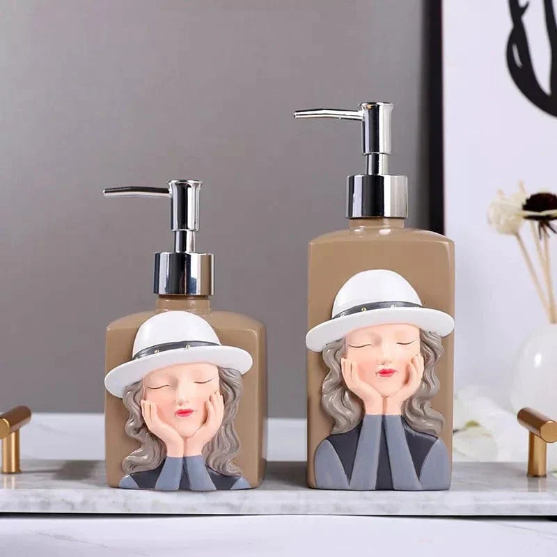 Moderne Zeepdispenser Minimalistisch Scandinavisch Design voor Badkamer 3