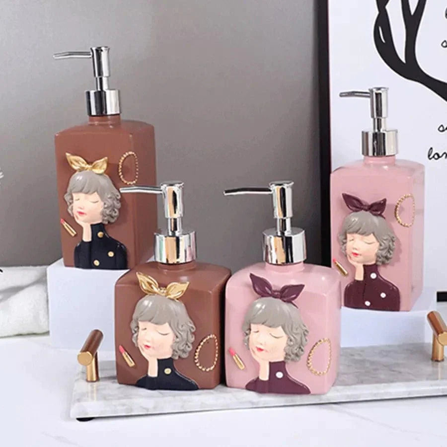 Moderne Zeepdispenser Minimalistisch Scandinavisch Design voor Badkamer 5