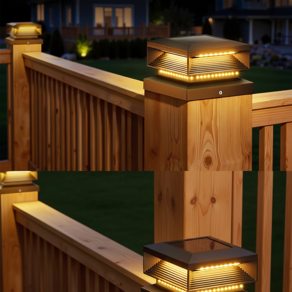 Moderne Zonne-energie Paalverlichting voor Buiten 2