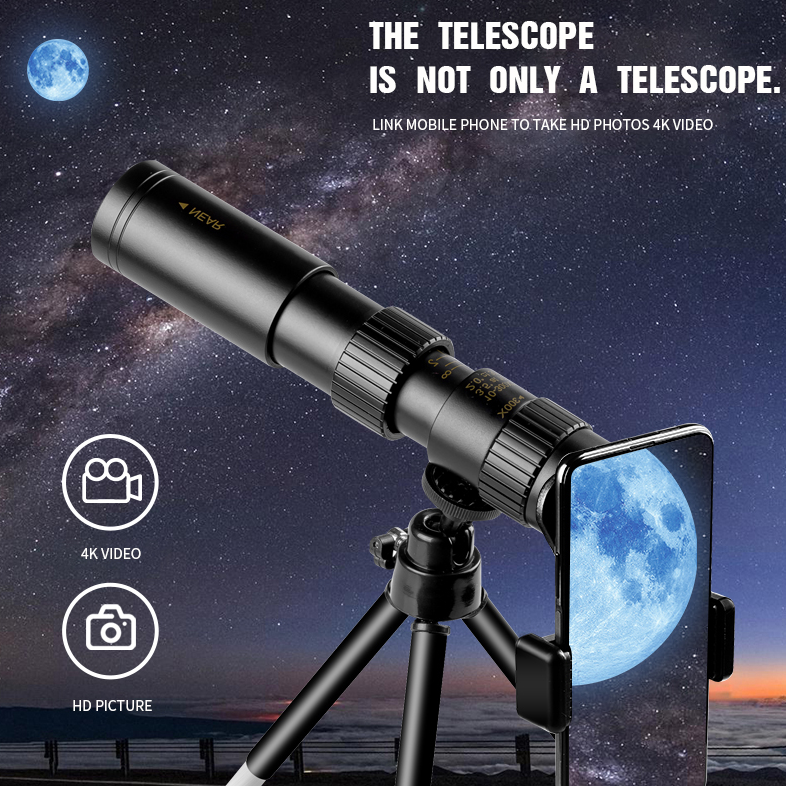 Monoculaire Telescoop met Hoog Vermogen en Nachtzicht 6