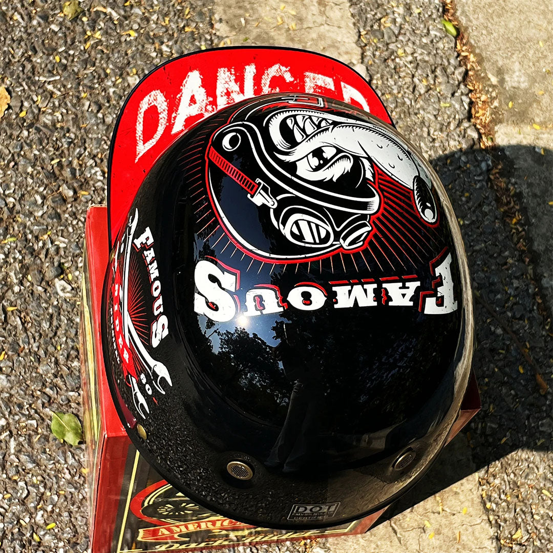 Motorhelm in Baseballpet-Stijl met ECE en DOT Goedkeuring 2