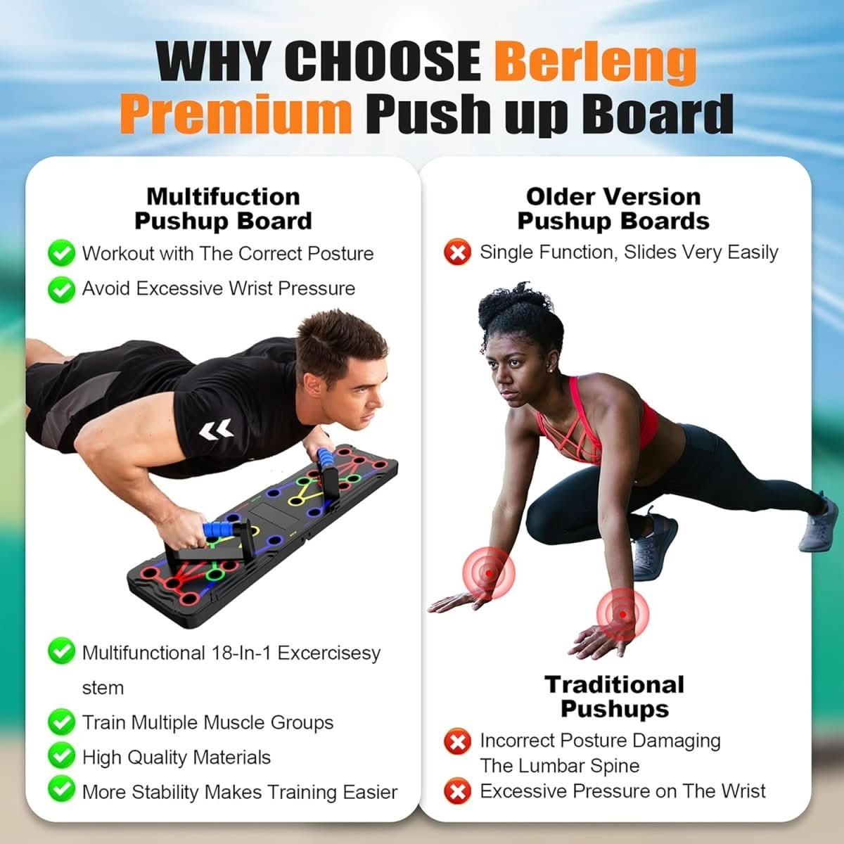 Multifunctioneel Trainingsbord voor Borst, Schouders en Triceps 2