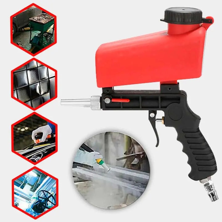Multifunctioneel Zandstraalpistool voor Oppervlakteherstel 2