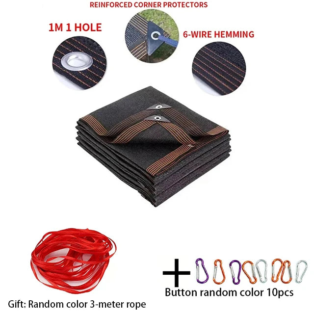 Multifunctioneel Zonneschermnet voor Tuin en Balkon Met UV-Bescherming 10