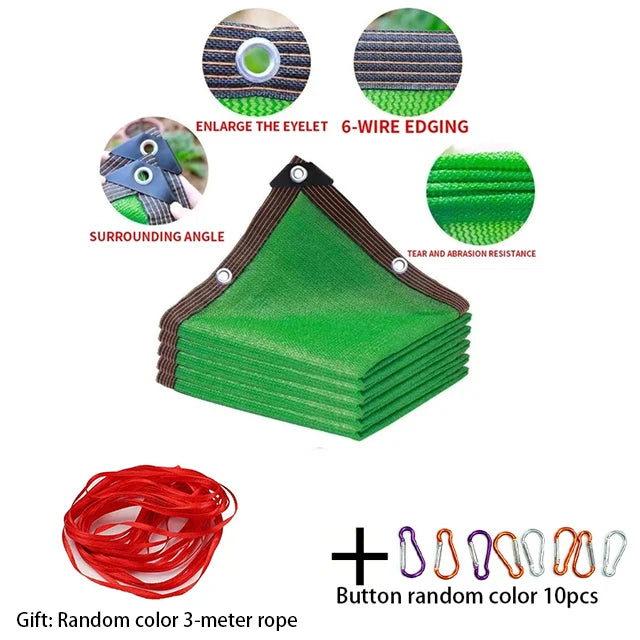 Multifunctioneel Zonneschermnet voor Tuin en Balkon Met UV-Bescherming 6