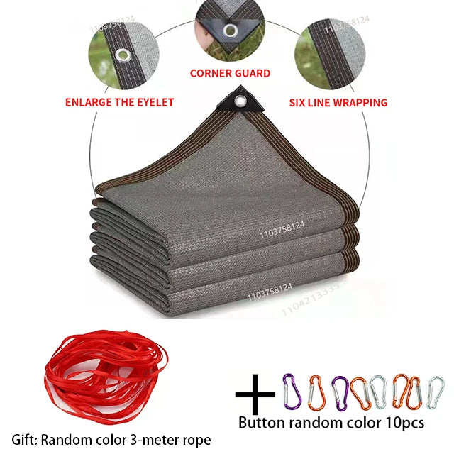 Multifunctioneel Zonneschermnet voor Tuin en Balkon Met UV-Bescherming 9