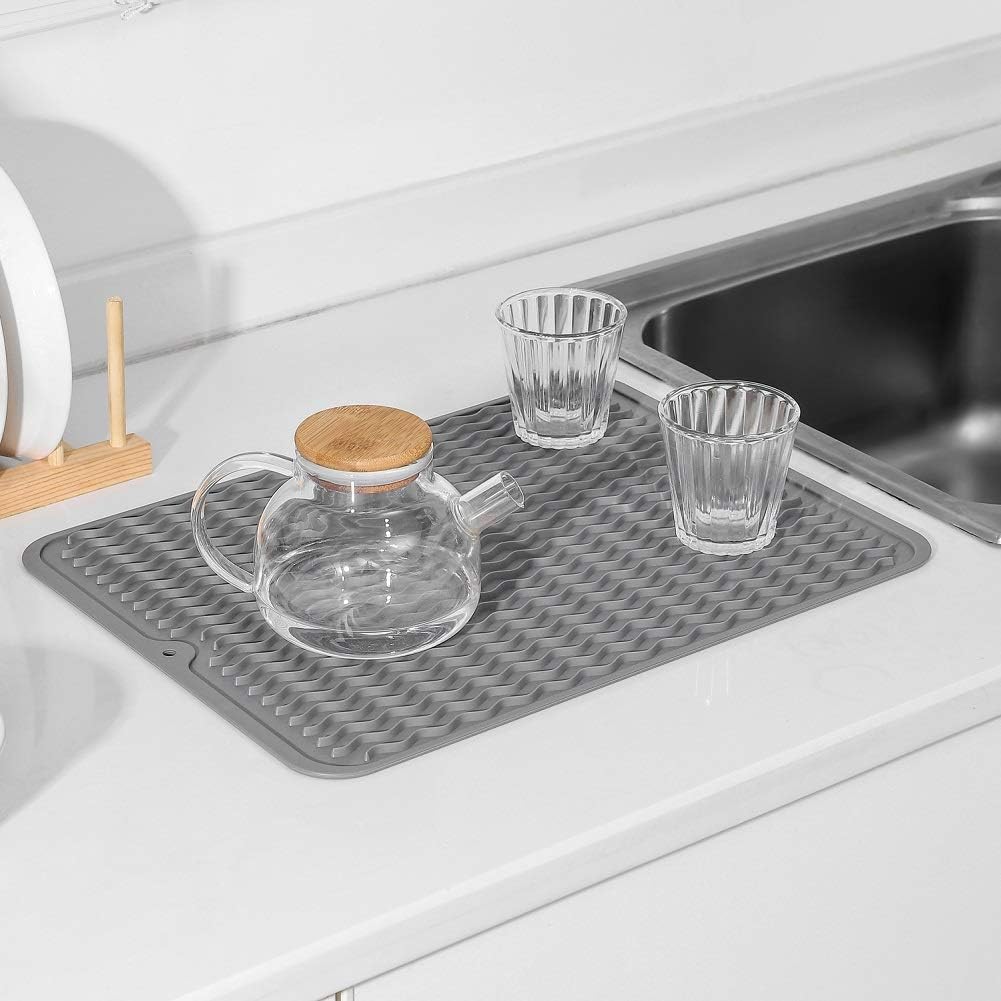 Multifunctionele Keukenmat Hittebestendig voor Drogen en Bescherming 8