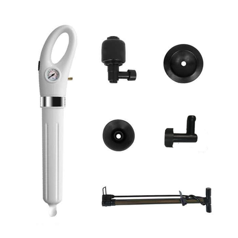 Multifunctionele Rioolontstopper met Flexibel Handvat en 4 Opzetstukken 7