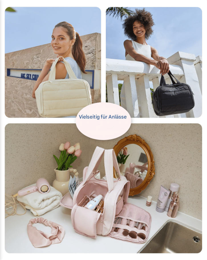 Multifunctionele Toilettas Organizer voor Vrouwen 7