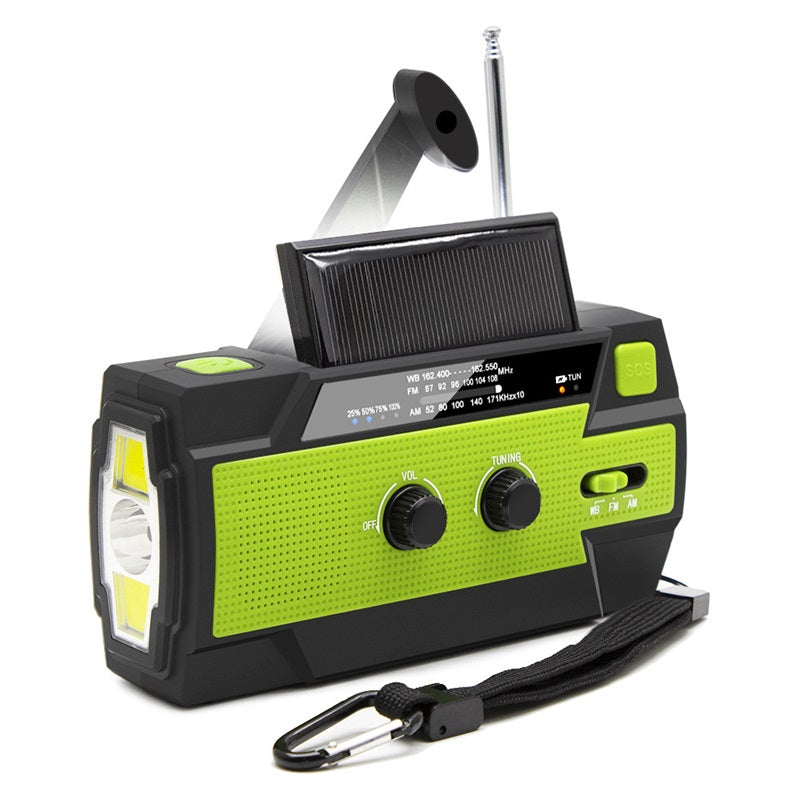 Multifunctionele Zonne-energie Radio voor Avontuurlijke Reizen 0