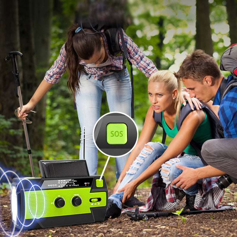Multifunctionele Zonne-energie Radio voor Avontuurlijke Reizen 4