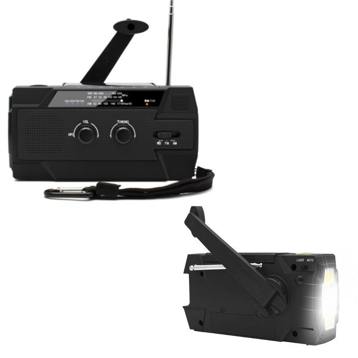 Multifunctionele Zonne-energie Radio voor Avontuurlijke Reizen 9