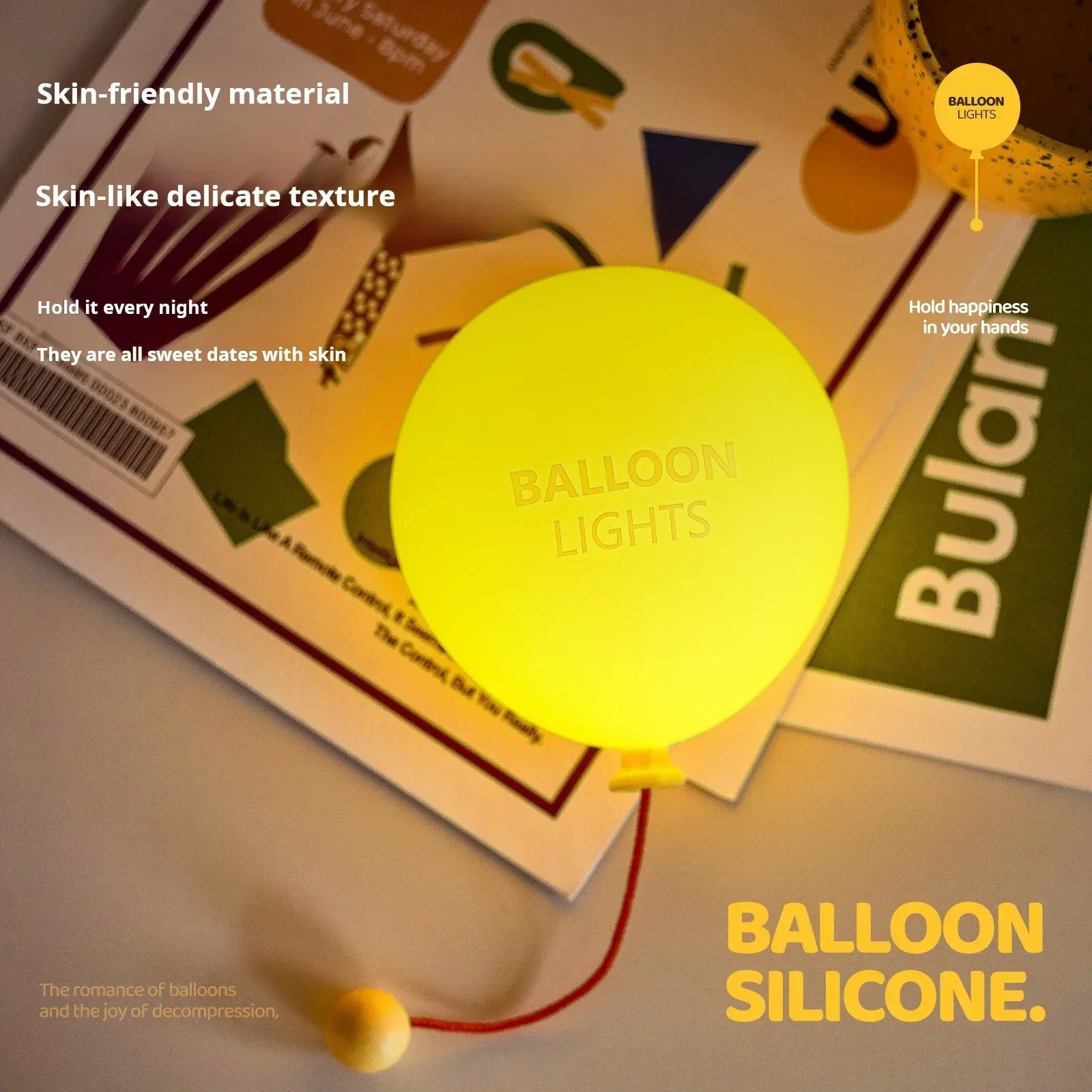 Nachtlamp Ballon Zacht Licht 5