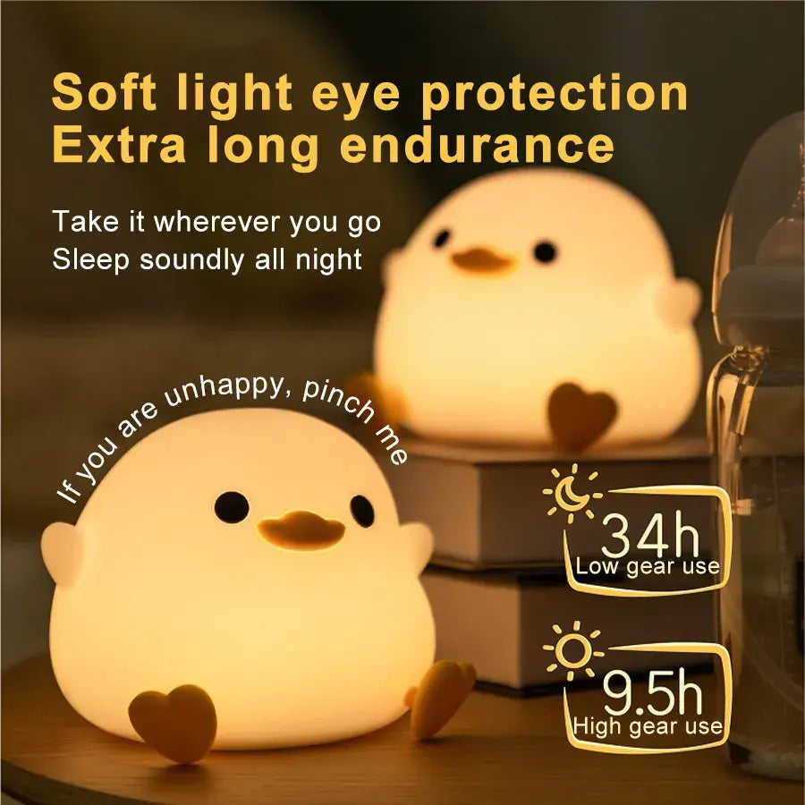 Nachtlamp Duki Duck Charmant voor Kinderen 3