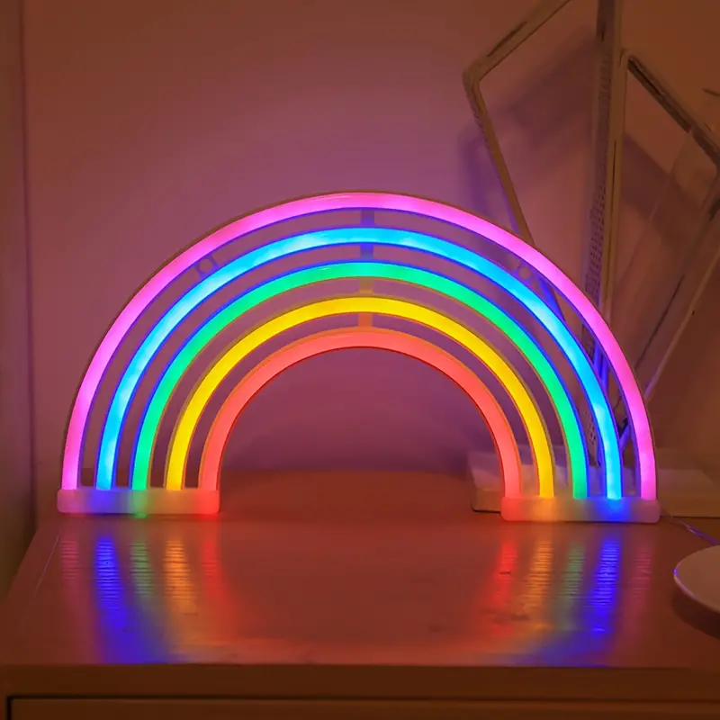 Nachtlamp Regenboog voor Kinderen 3