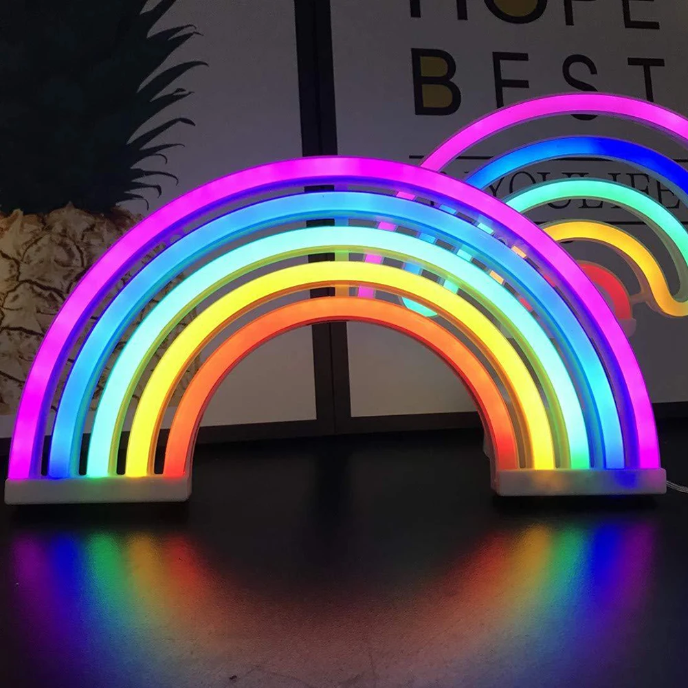 Nachtlamp Regenboog voor Kinderen 6