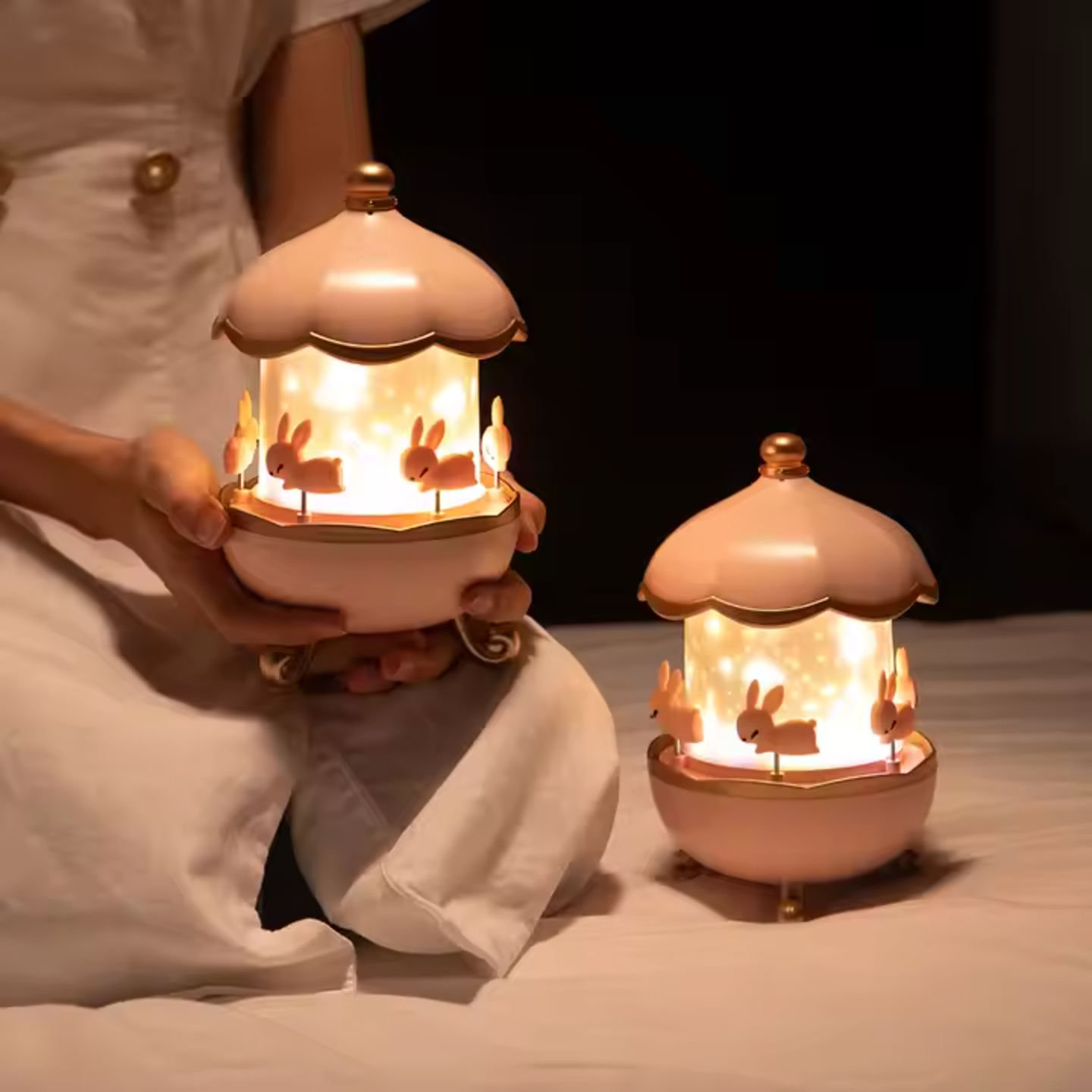 Nachtlampje Galaxy Projector voor Slaapkamer en Babykamer met 360° Roterende Projectie 5