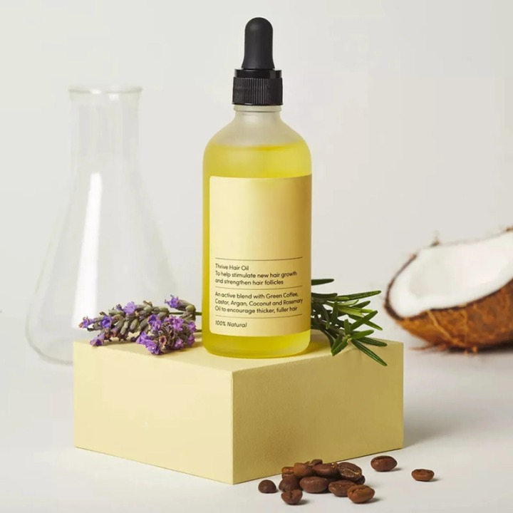 Natuurlijke Haargroei Olie voor Volle Lokken met Castor, Argan en Kokos 1