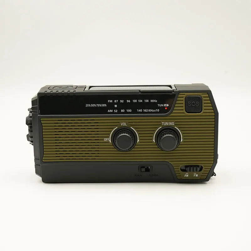 Noodradio Zonne-energie met Oplaadbare Batterij 1