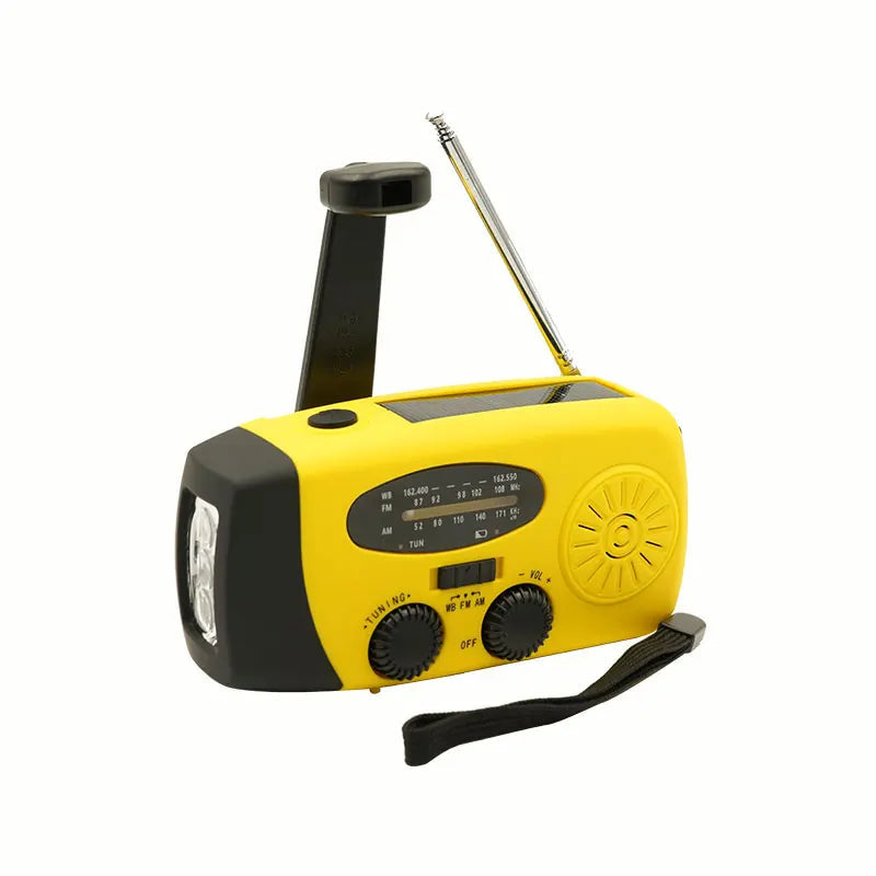 Noodradio Zonne-energie met Oplaadbare Batterij 7