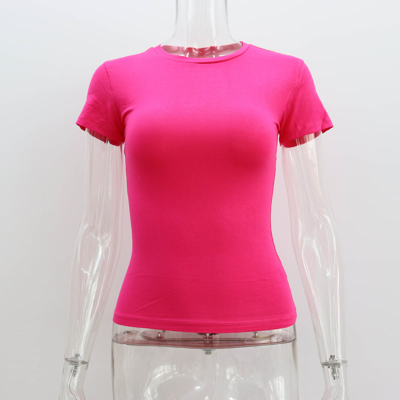Dames Sportief Slim Fit T-shirt
