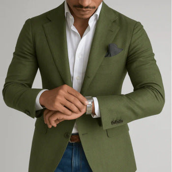 Heren Blazer Slim-Fit Modern Design